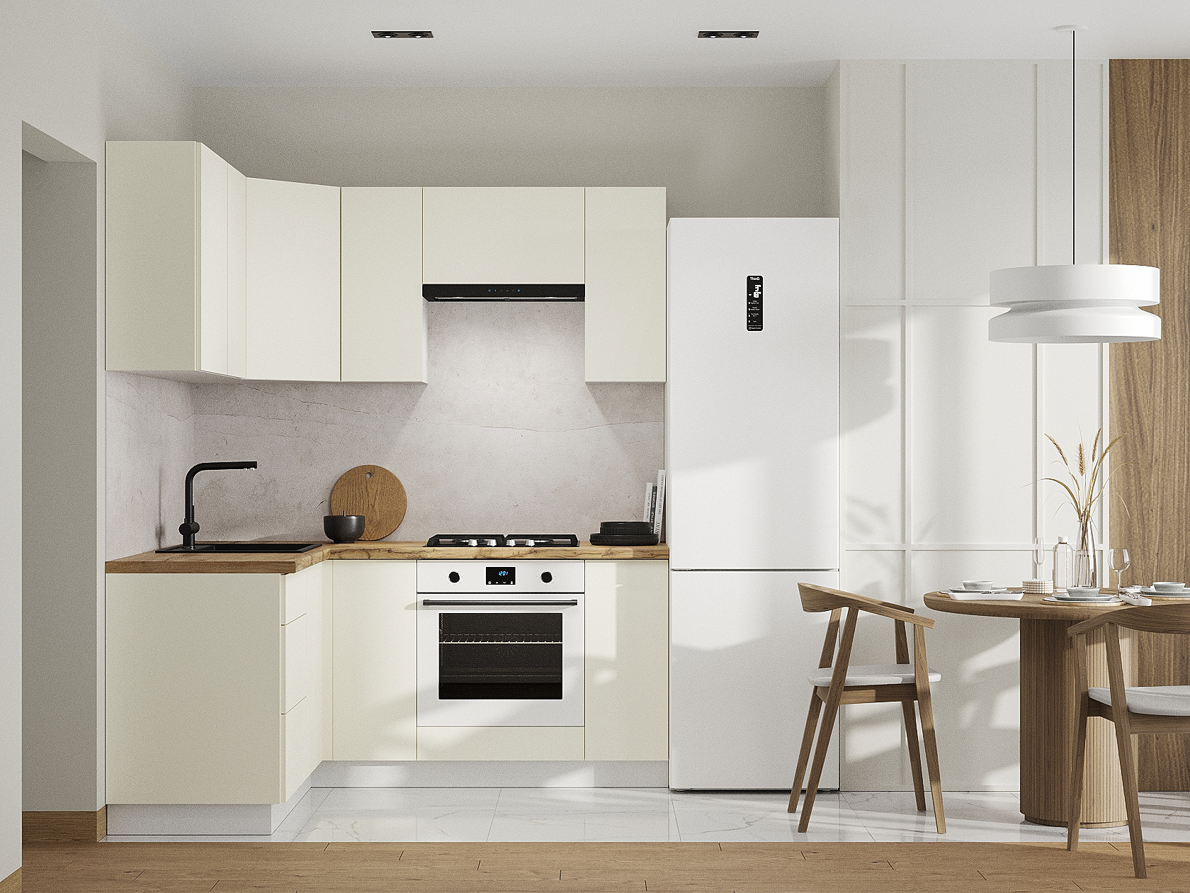 Кухонный гарнитур Модерн Кухонный гарнитур угловой 180х150 см Модерн 180х150 см фото 1