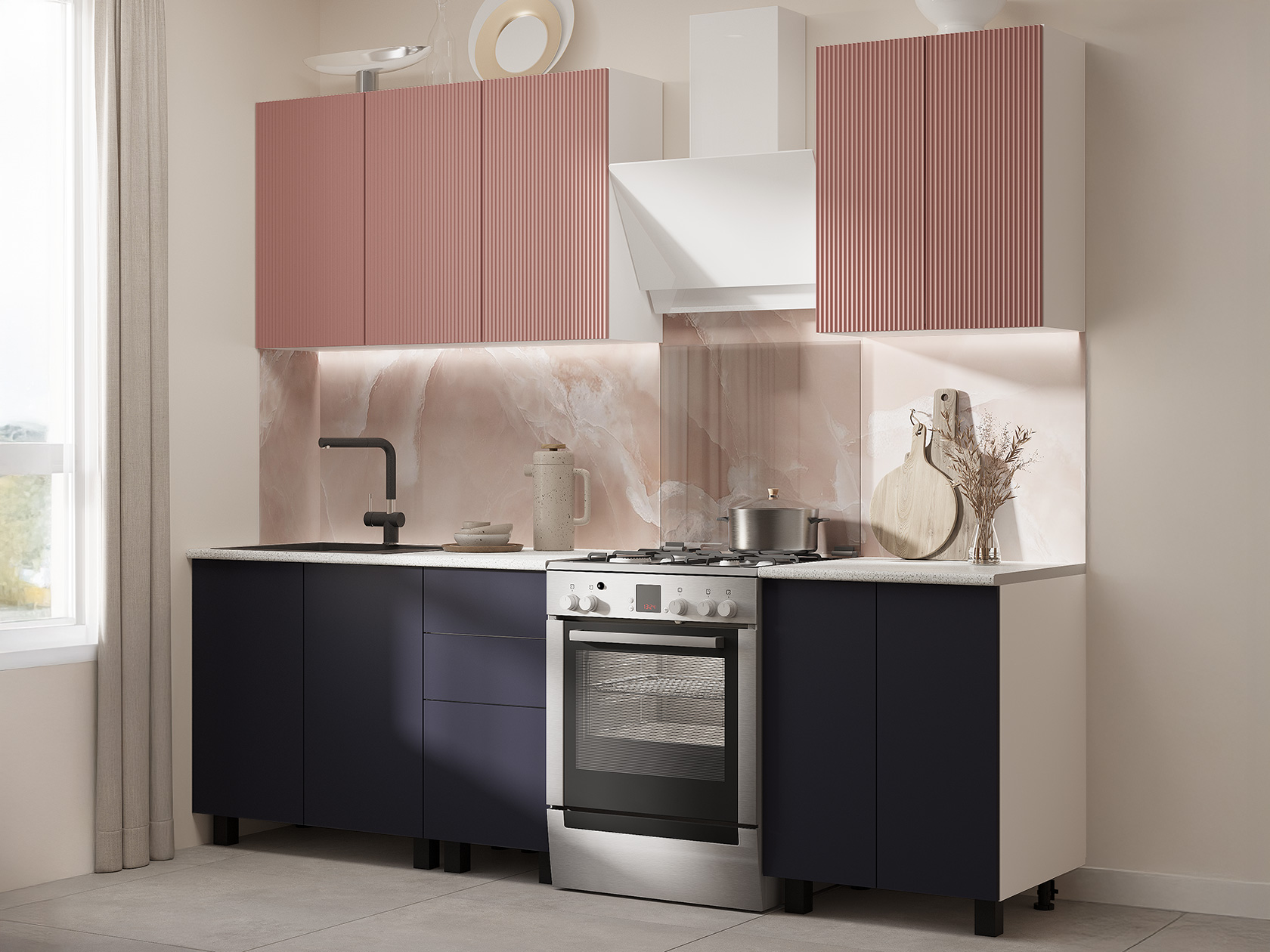 Кухонный гарнитур Шарли Кухонный гарнитур прямой 180 см Шарли 180 см фото 9