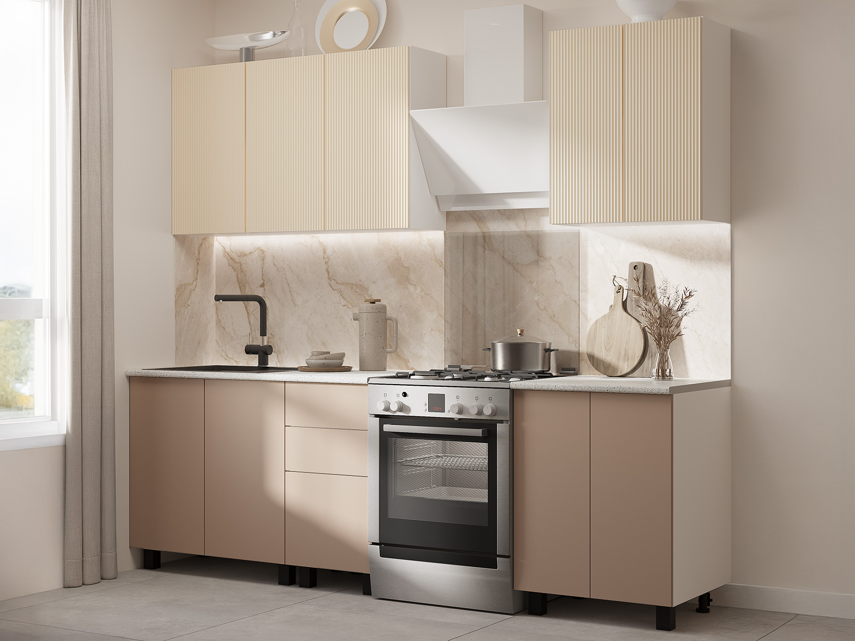 Кухонный гарнитур Шарли Кухонный гарнитур прямой 180 см Шарли 180 см фото 13