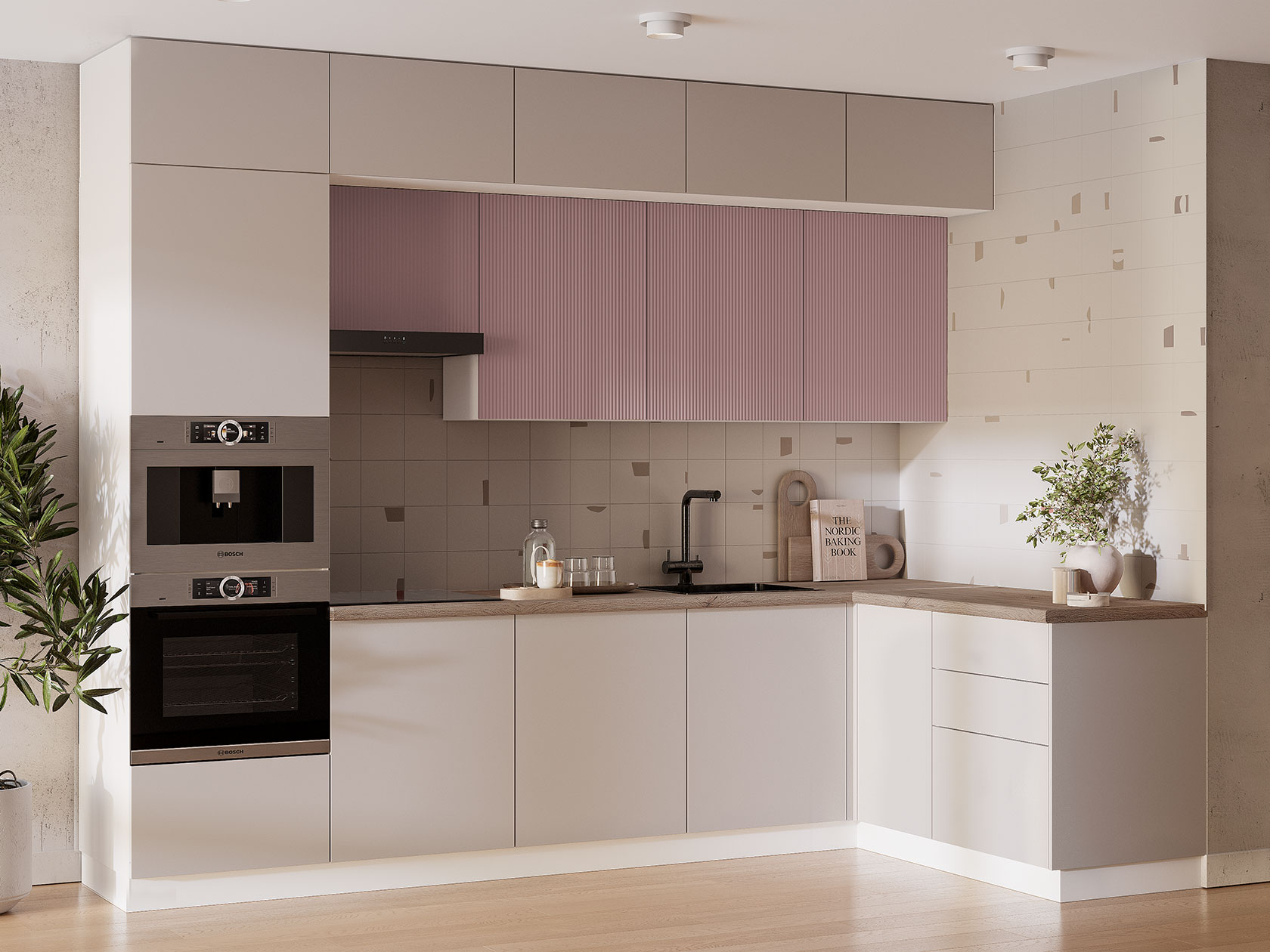 Кухонный гарнитур Шарли Кухонный гарнитур угловой 300х165 см Шарли 300х165 см фото 5