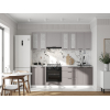 Кухонный гарнитур Вектор Кухонный гарнитур прямой со стеклом 240 см Вектор 240 см со стеклом фото 57