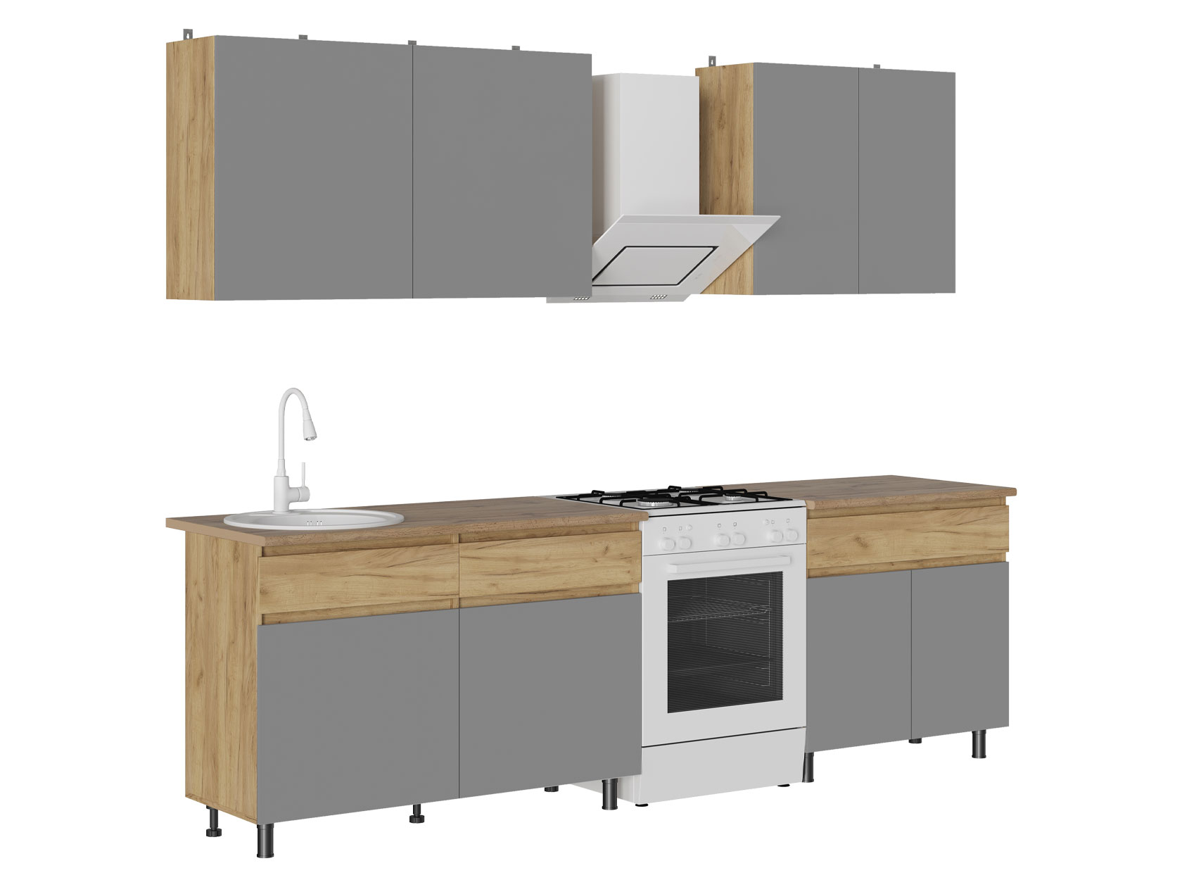 Кухонный гарнитур Квик Степ фото 1