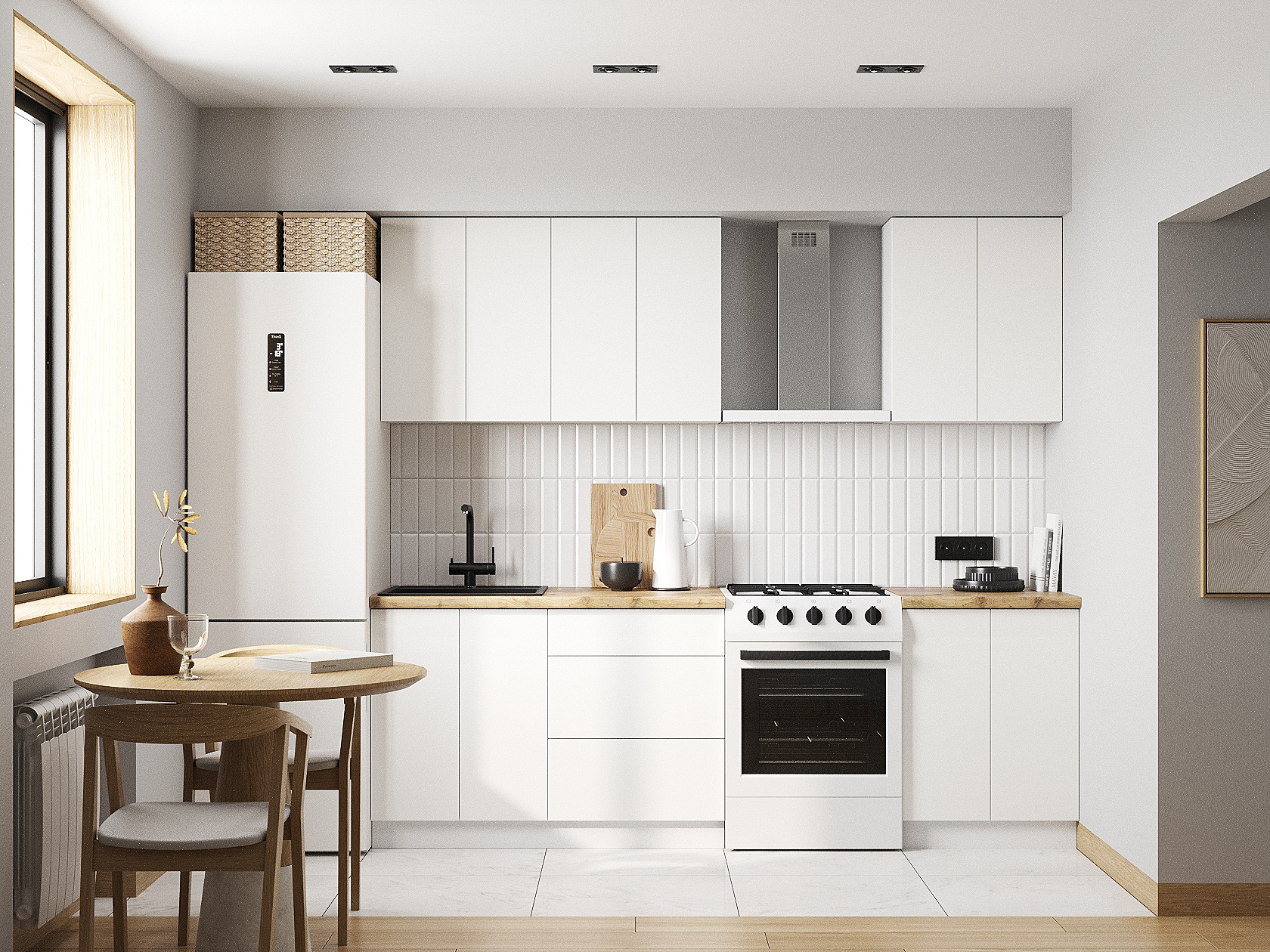 Кухонный гарнитур Модерн Кухонный гарнитур прямой 180 см Модерн 180 см фото 1