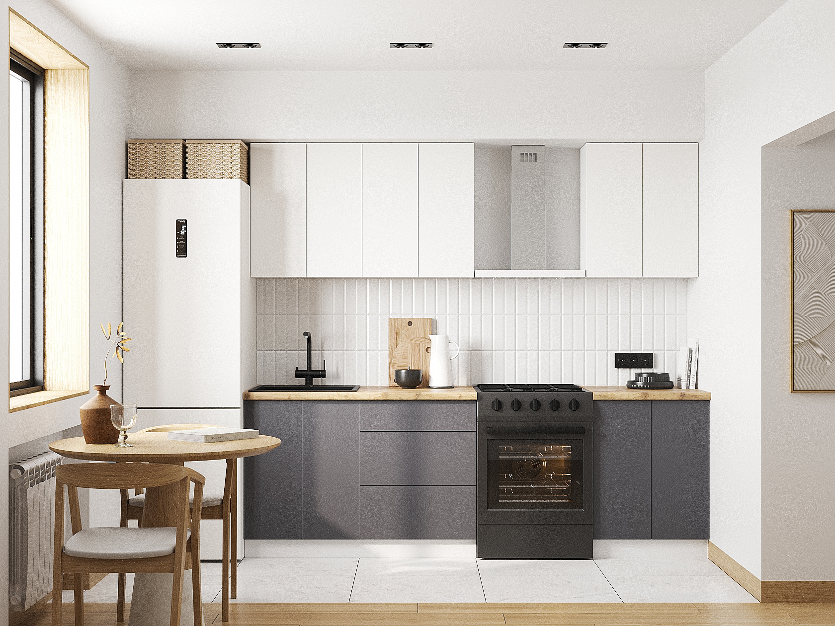 Кухонный гарнитур Модерн Кухонный гарнитур прямой 180 см Модерн 180 см фото 1