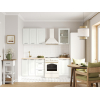 Кухонный гарнитур Грейвуд Кухонный гарнитур прямой 150 см со стеклом Грейвуд 150 см фото 1