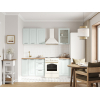 Кухонный гарнитур Грейвуд Кухонный гарнитур прямой 150 см со стеклом Грейвуд 150 см фото 1