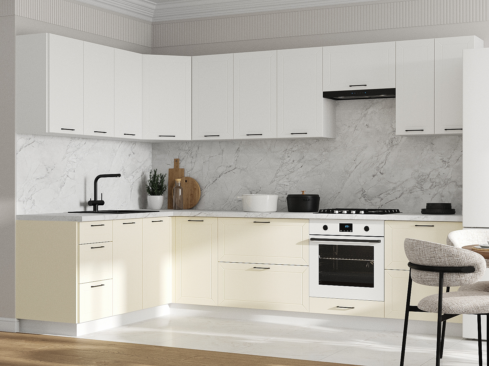 Кухонный гарнитур Вектор Кухонный гарнитур угловой 300х180 см Вектор 300х180 см фото 1