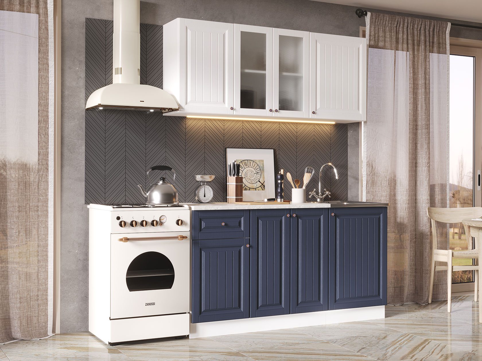 Кухонный гарнитур Кухня Хозяюшка 1,5 м Хозяюшка 150 см фото 12