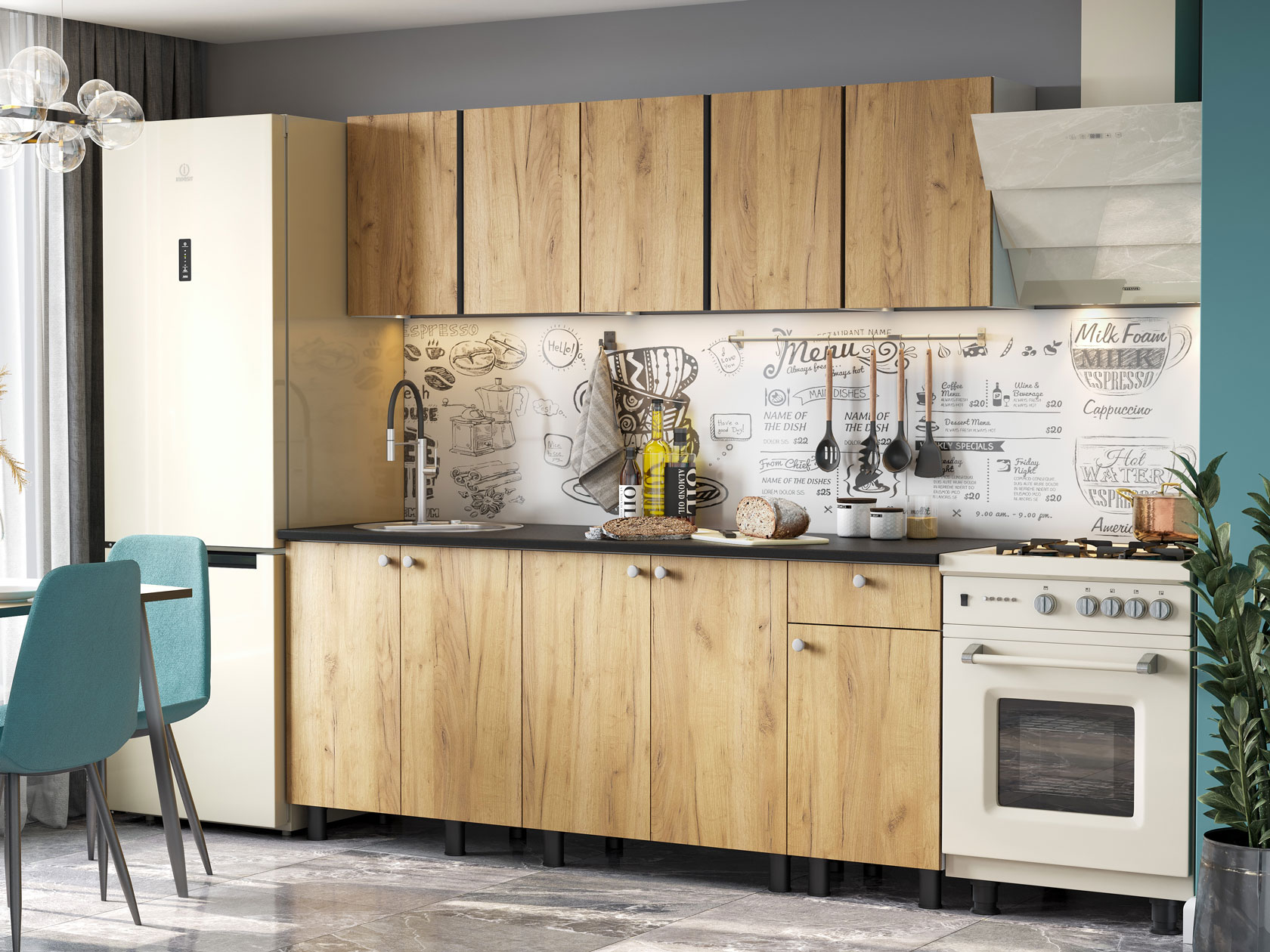 Кухонный гарнитур Кайган фото 9