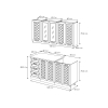 Кухонный гарнитур Агава 160 см фото 19