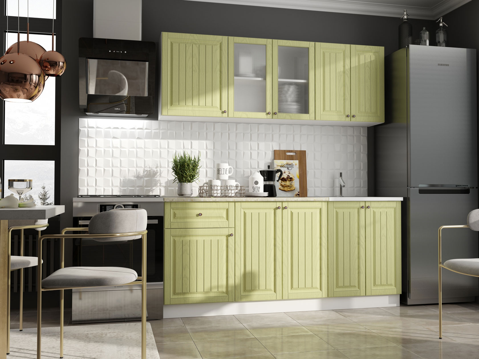 Кухонный гарнитур Кухня Хозяюшка 1,8 м Хозяюшка 180 см фото 5