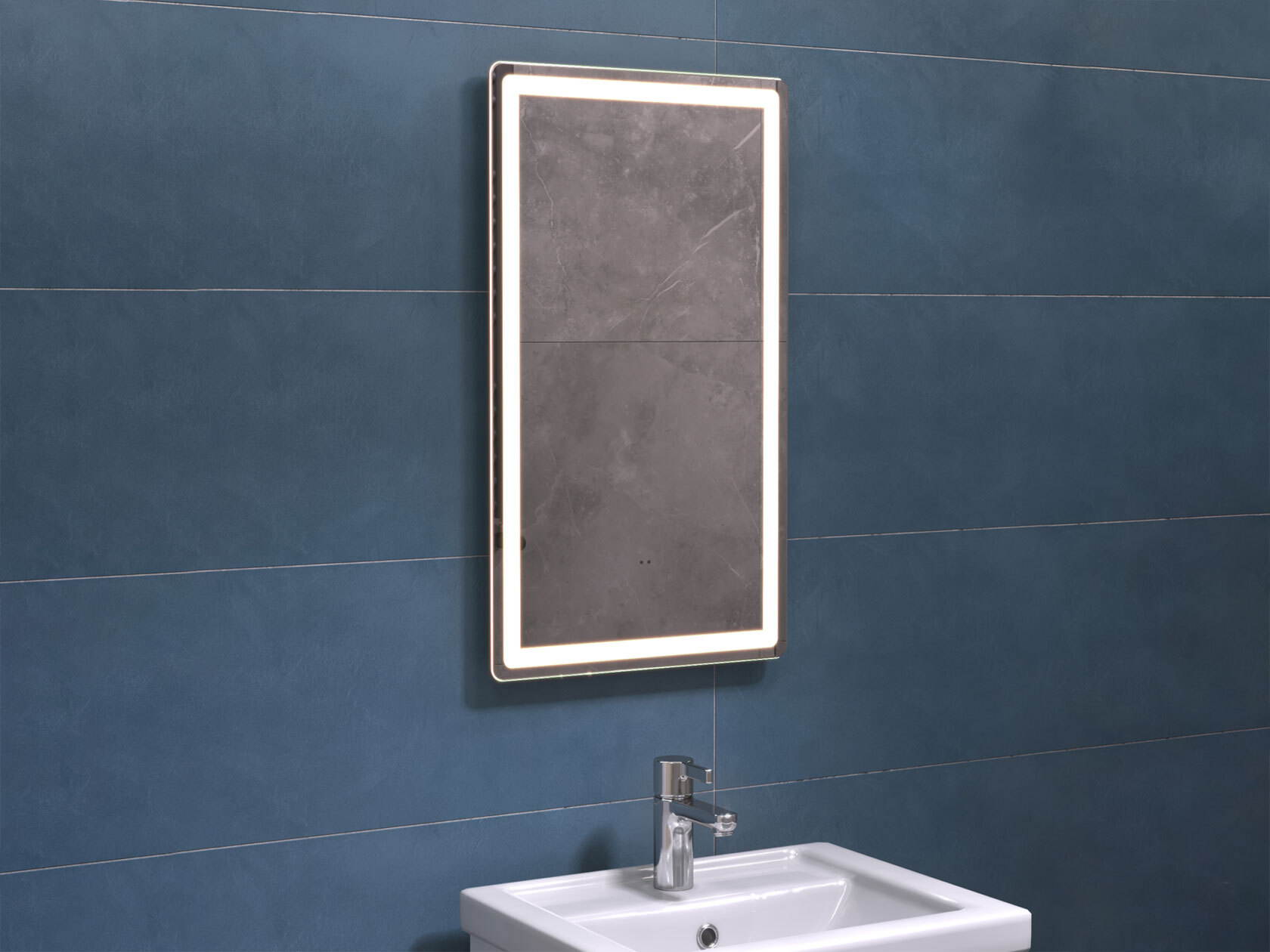 Зеркало LED Зеркало Geometry Comfort / Зеркало Geometry Classic Геометрия фото 1