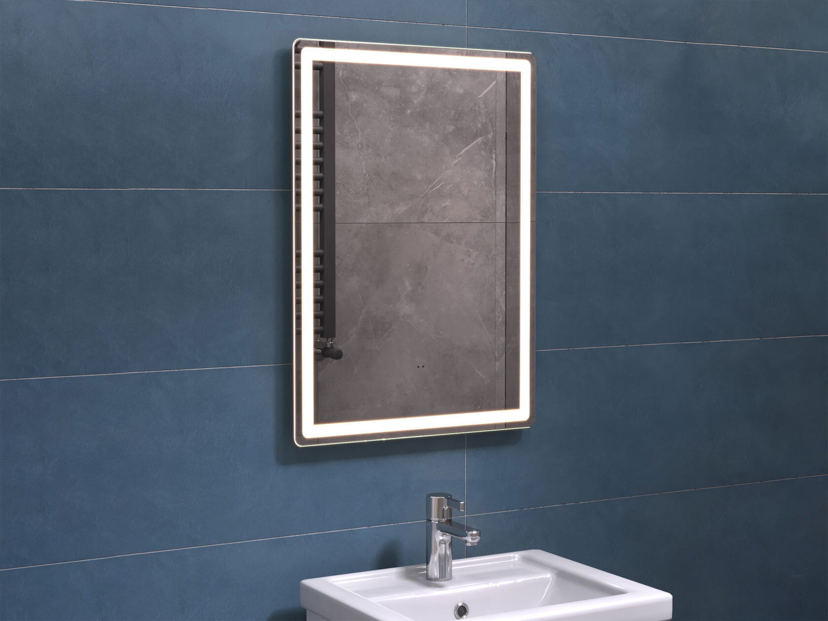 Зеркало LED Зеркало Geometry Comfort / Зеркало Geometry Classic Геометрия фото 1