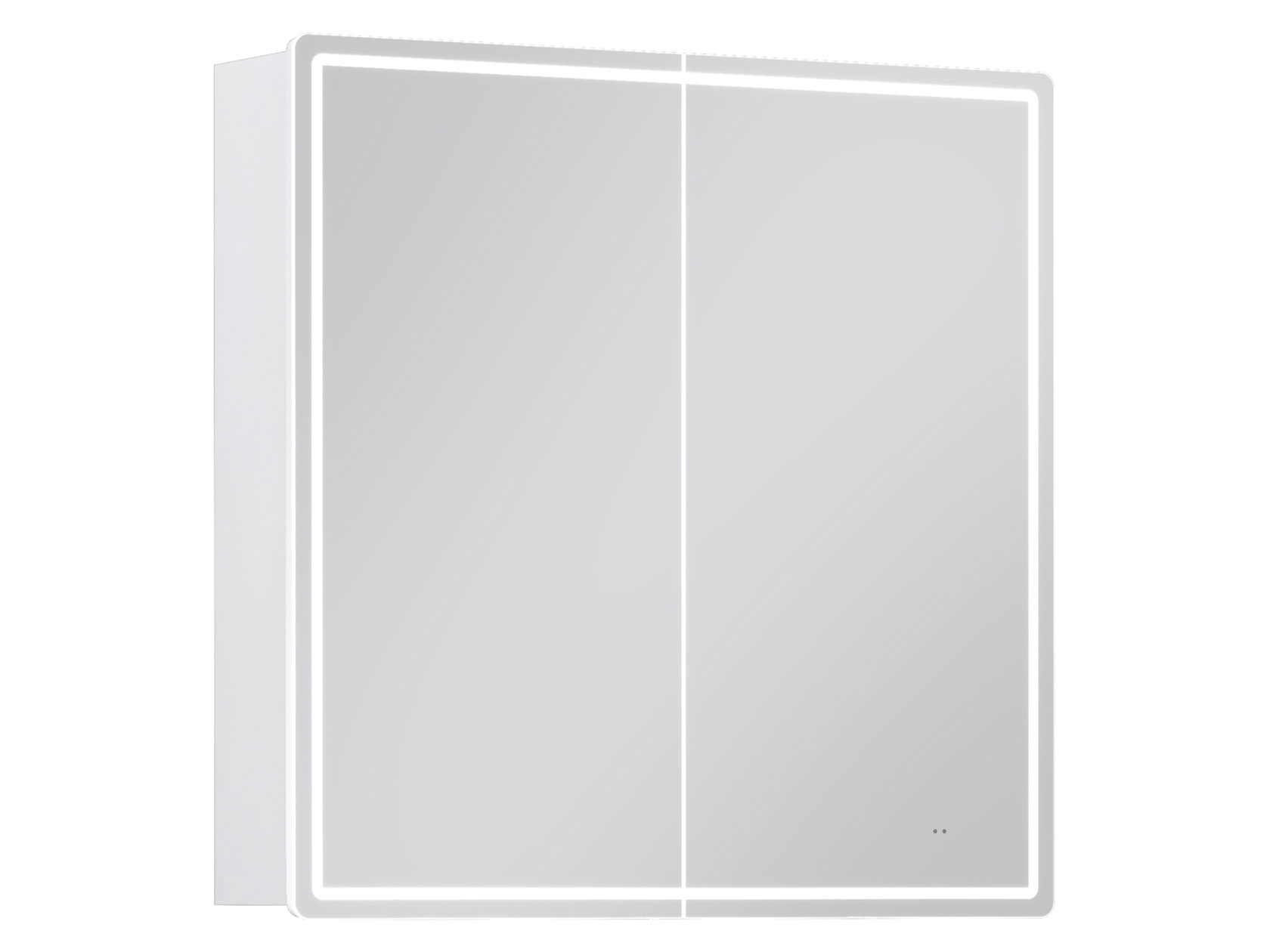 Зеркальный шкаф LED Геометрия фото 1