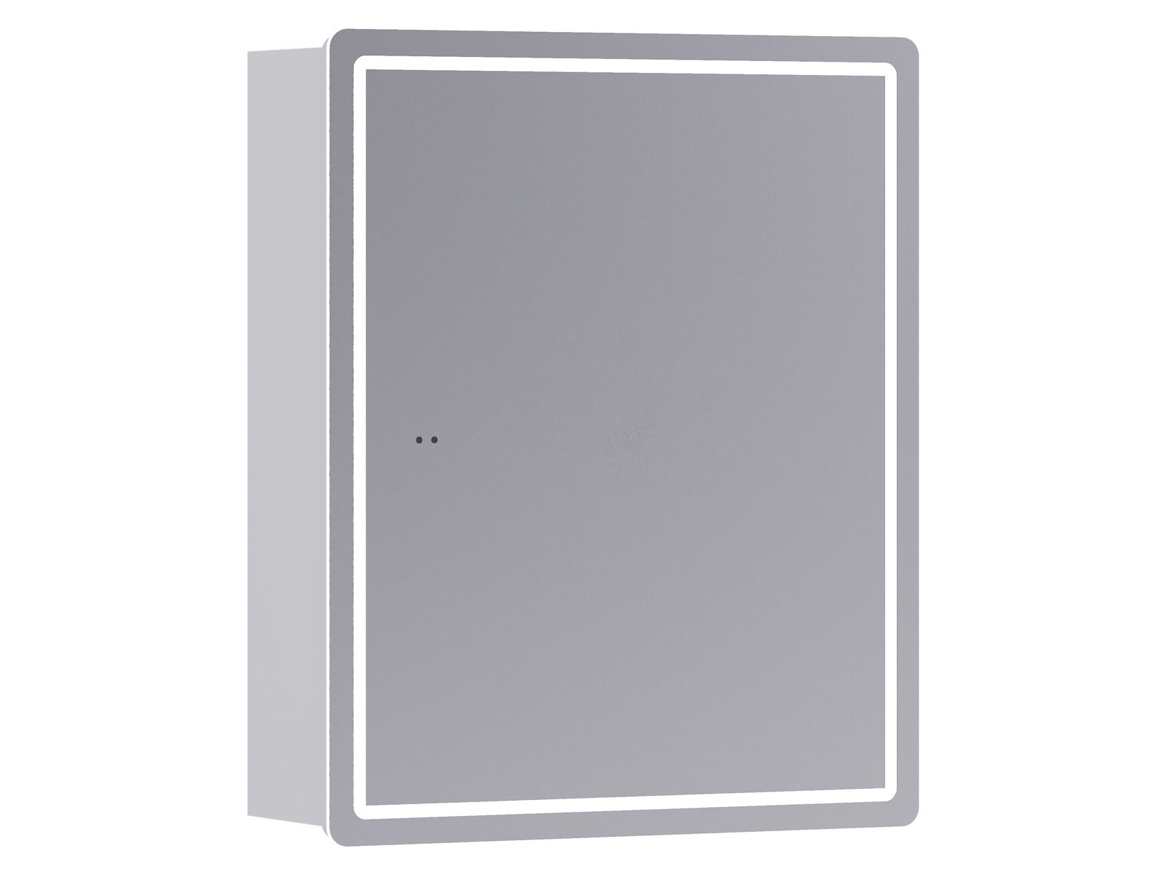 Зеркальный шкаф LED Геометрия фото 1