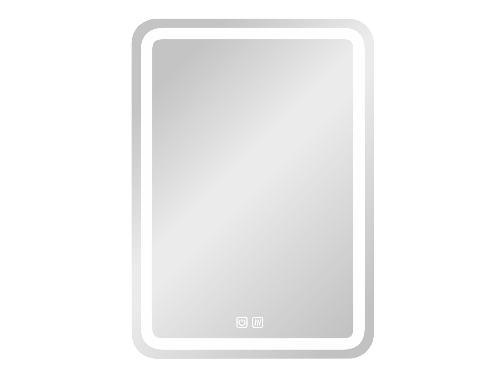 Прямоугольное зеркало LED с диммером Зеркало LED 60х80 с диммером Талмер фото 1