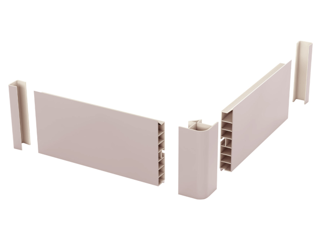 Набор для цоколя ПВХ 15 см