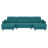 П-образный диван с оттоманками Санфорд фото 2