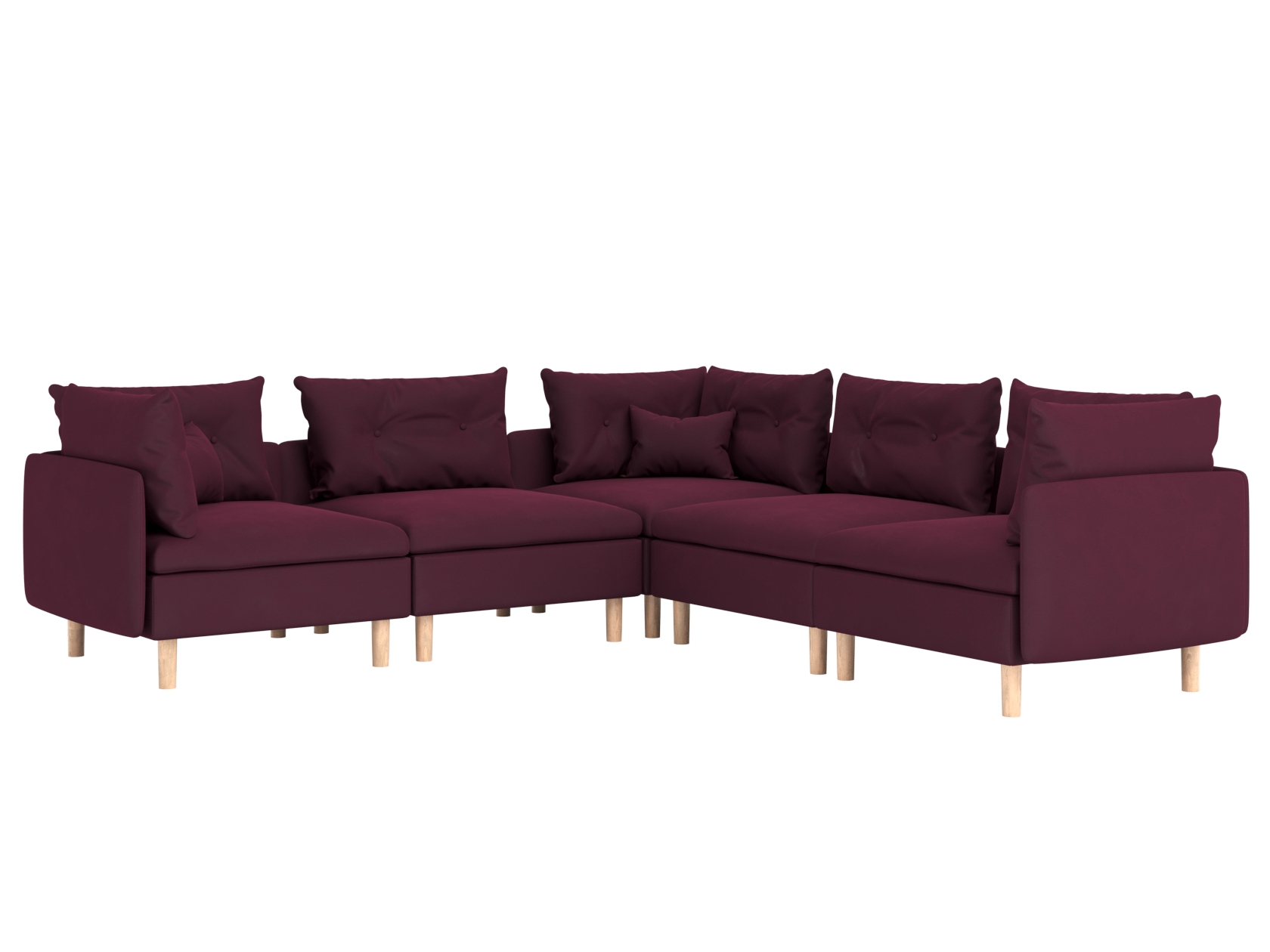 Угловой диван Диван Калисто угловой макси с подлокотниками Калисто Макси с подлокотниками фото 1