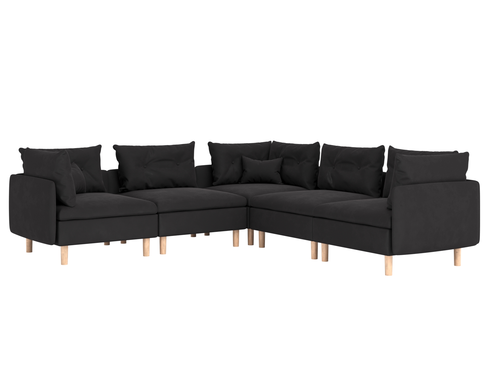 Угловой диван Диван Калисто угловой макси с подлокотниками Калисто Макси с подлокотниками фото 1