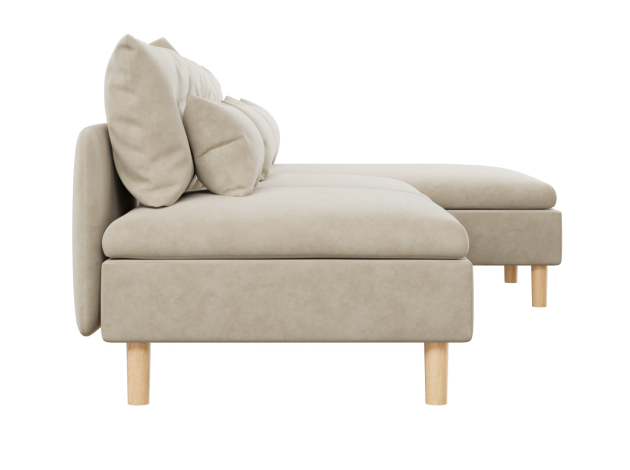 Угловой диван Калисто с оттоманкой