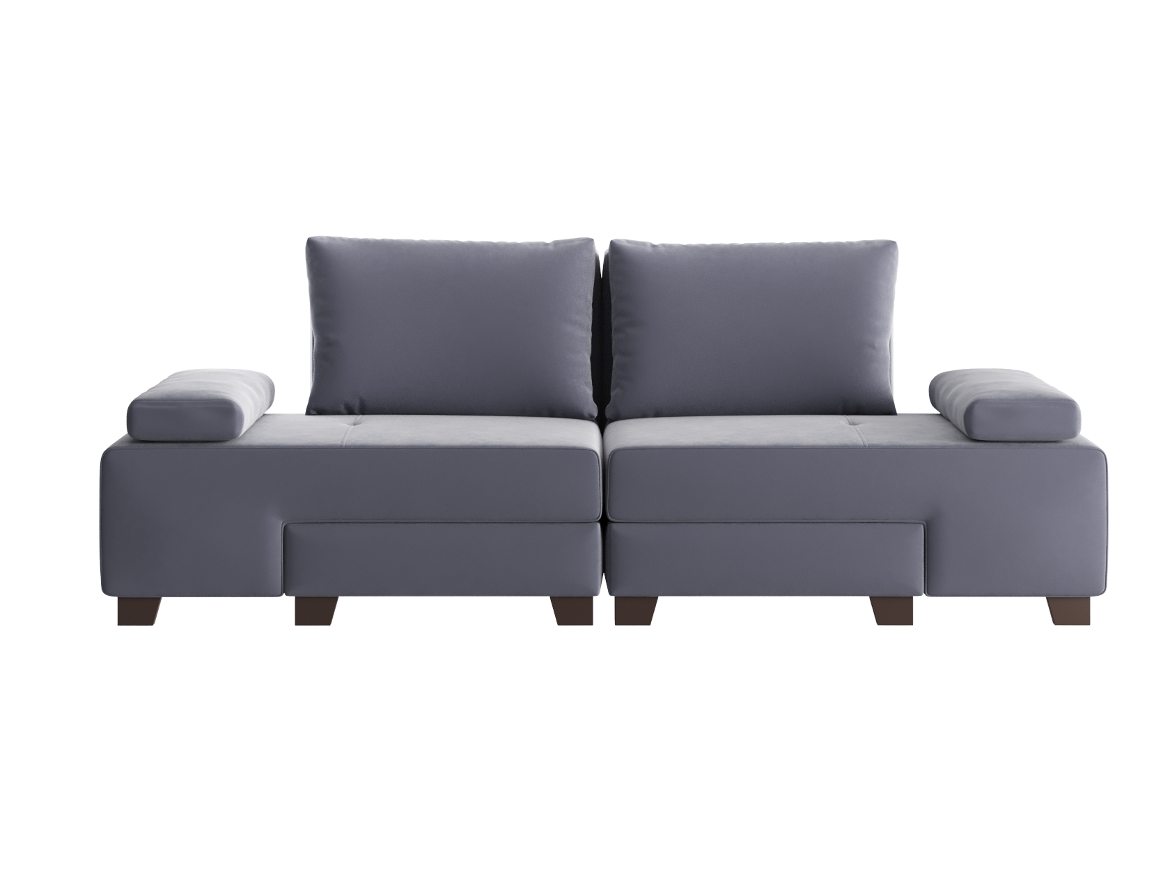 Прямой диван Ленни 2 секции фото 1