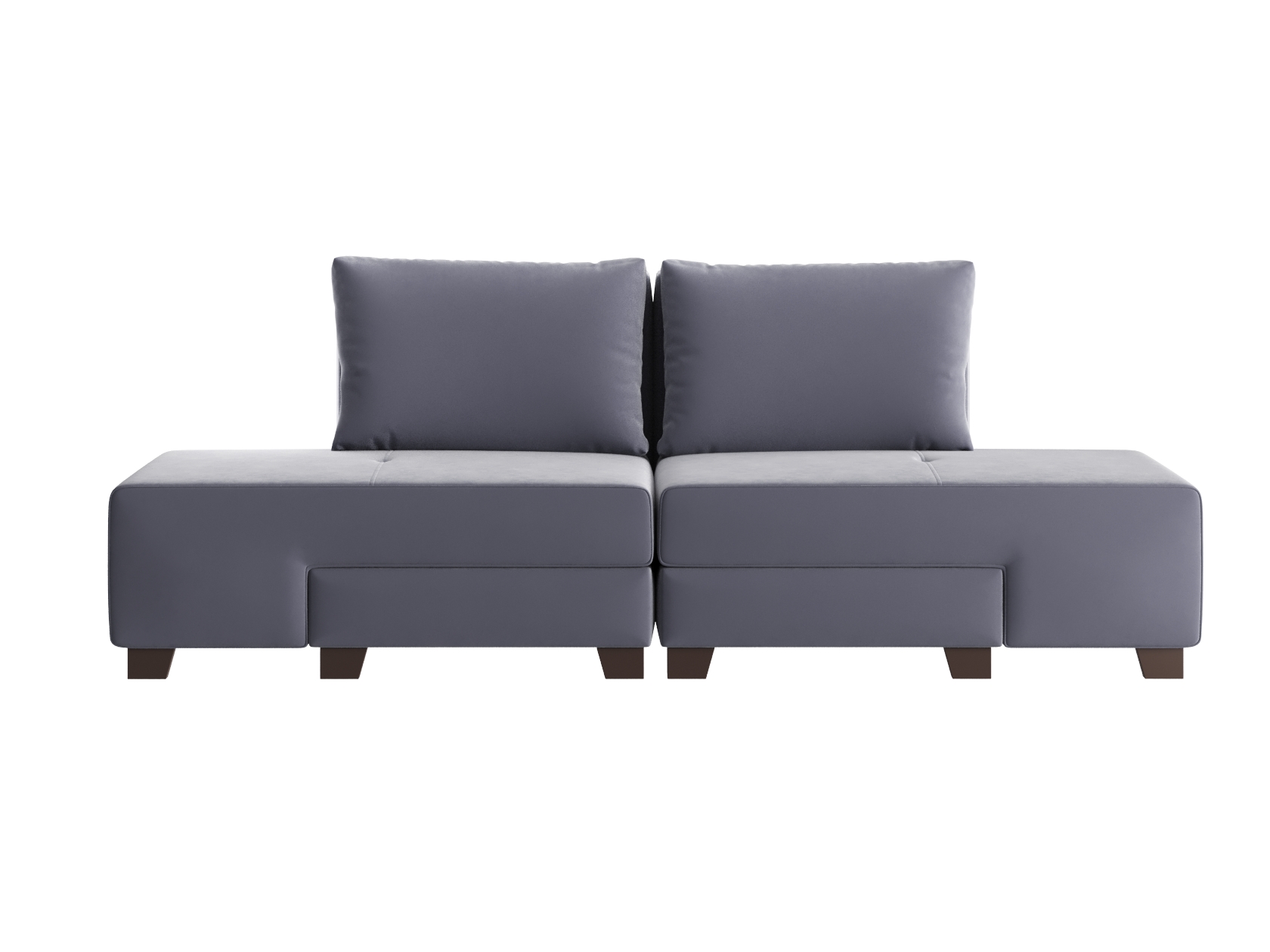 Прямой диван Ленни 2 секции фото 1