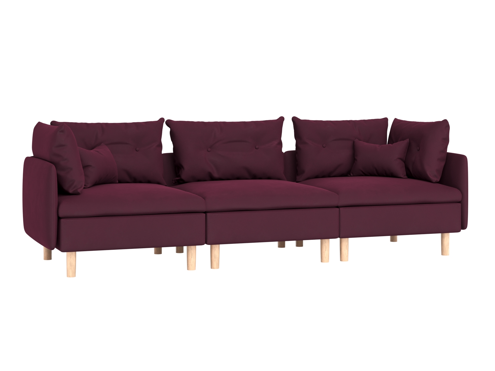 Прямой диван Калисто Макси с подлокотниками фото 1