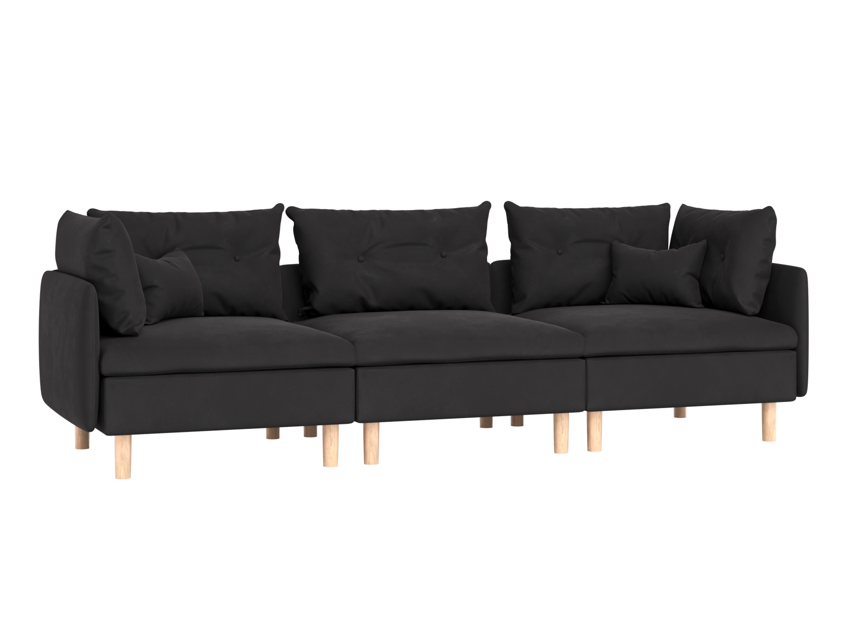 Прямой диван Калисто Макси с подлокотниками фото 1