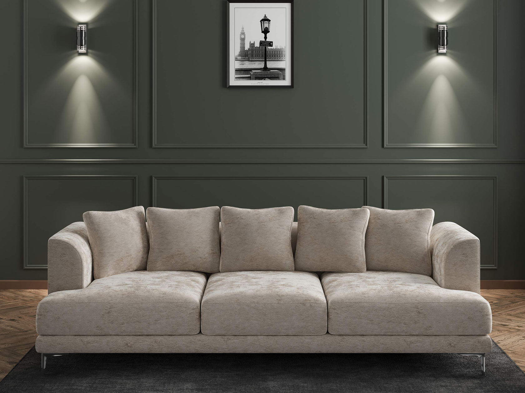 Прямой диван Некст фото 1