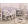 Кроватка для новорожденных Кроватка детская Polini kids Simple 340 Мадс фото 27