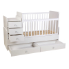 Кроватка-трансформер для новорожденных Кровать детская Фея 1100 Флор фото 4