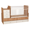Кроватка-трансформер для новорожденных Кровать детская Фея 1100 Флор фото 20