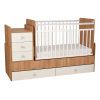 Кроватка-трансформер для новорожденных Кровать детская Фея 1100 Флор фото 17
