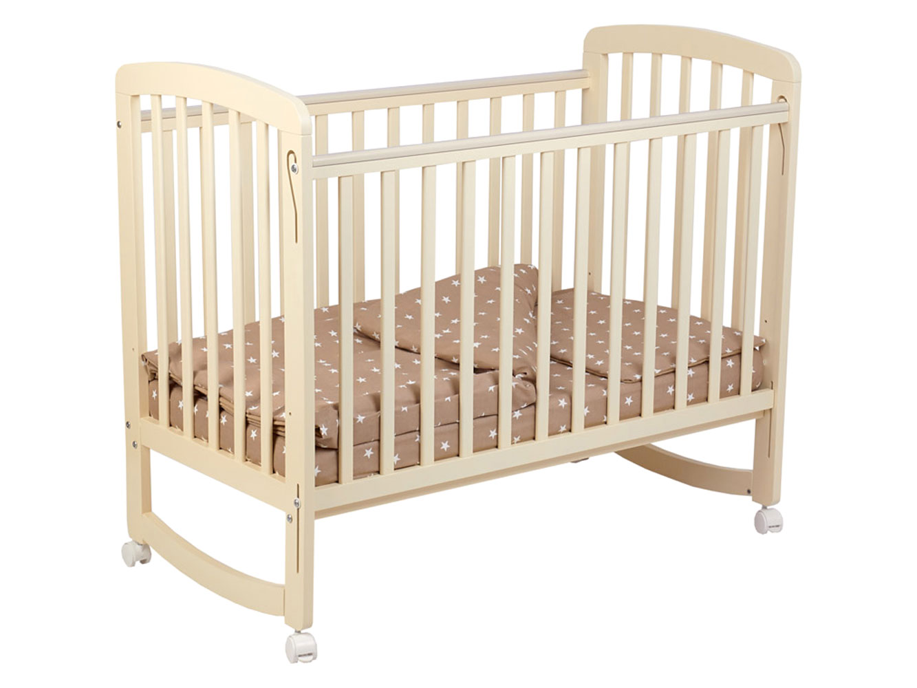 Кроватка для новорожденных Кроватка детская Polini kids Simple 304 Олли фото 1