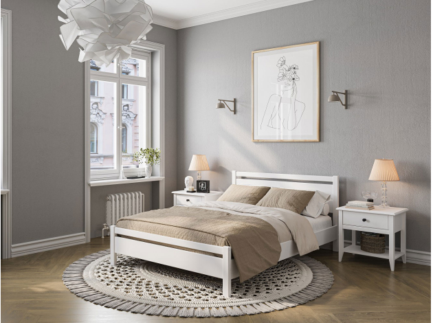 Кровать Массив Сосны Браун