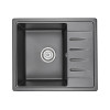 Врезная мойка Кухонная мойка кварцевая набор Гранула 5803 GR-5803 фото 5