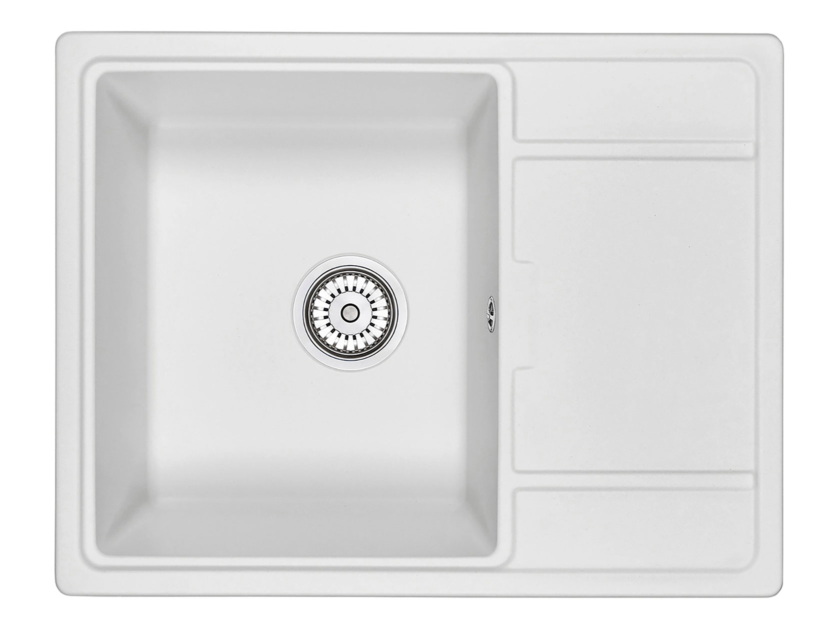 Врезная мойка Кухонная мойка кварцевая Granula 6503 GR-6503 фото 13