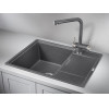 Врезная мойка Кухонная мойка кварцевая Granula 6503 GR-6503 фото 4