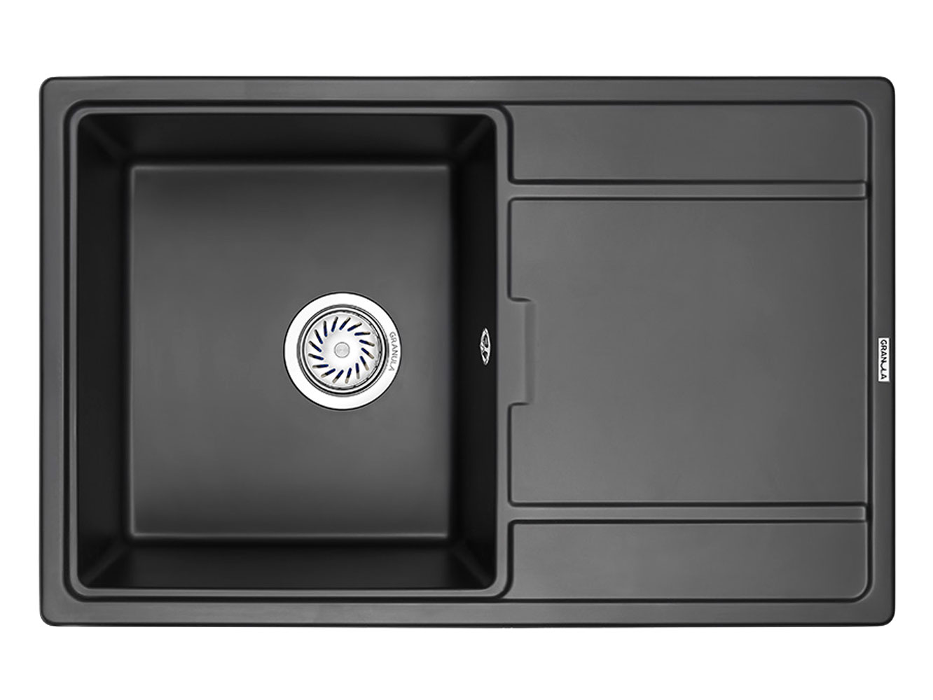 Врезная мойка Кухонная мойка кварцевая Granula 7804 GR-7804 фото 13