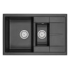 Врезная мойка Кухонная мойка кварцевая Granula 7802 GR-7802 фото 11