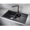 Врезная мойка Кухонная мойка кварцевая Granula 7802 GR-7802 фото 12