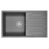 Врезная мойка Кухонная мойка кварцевая Granula 8601 GR-8601 фото 3