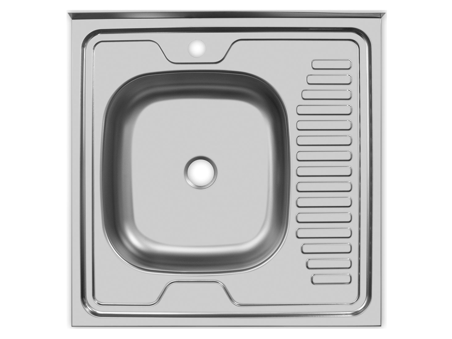 Накладная мойка ECO матовая фото 4