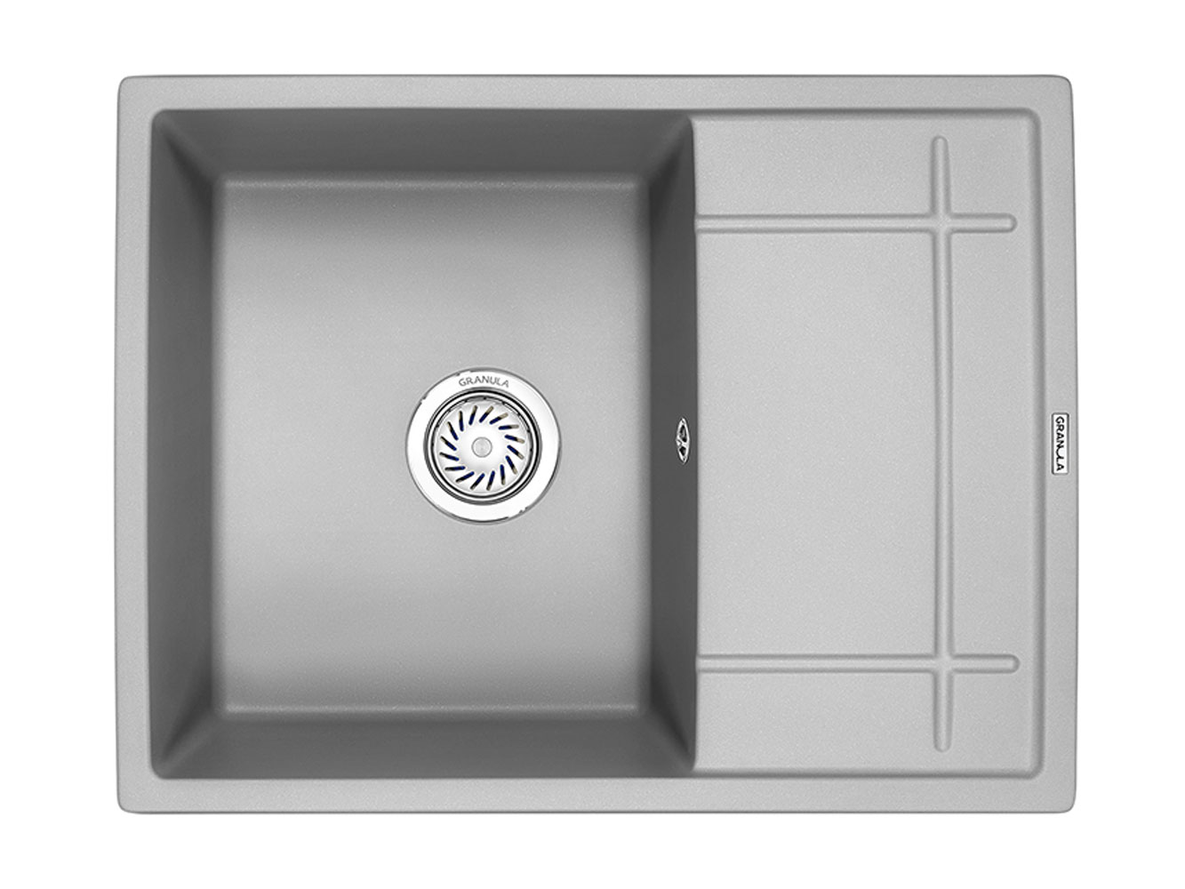 Врезная мойка Кухонная мойка кварцевая Granula 6501 GR-6501 фото 3