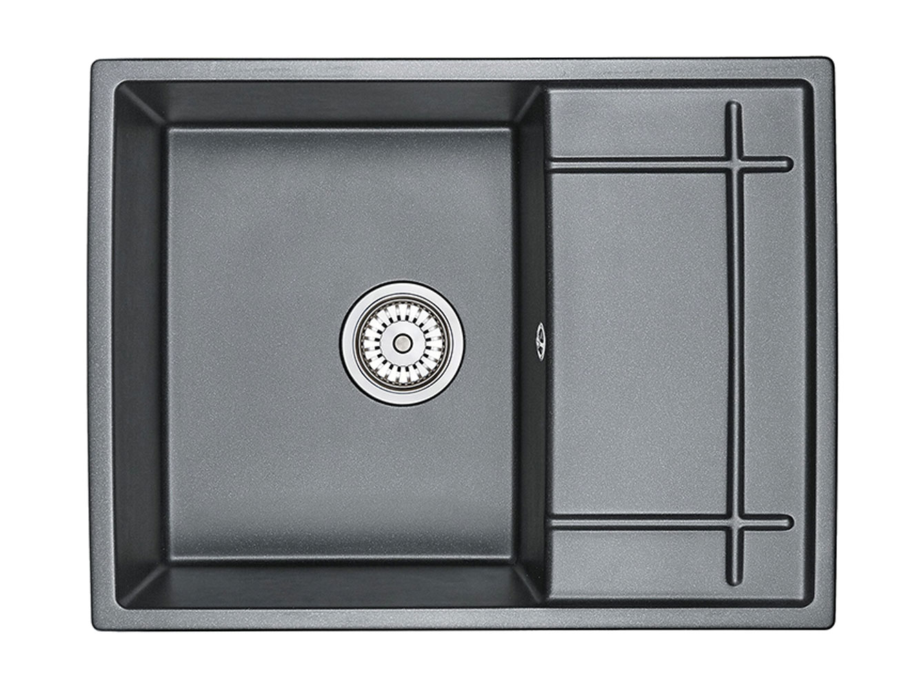Врезная мойка Кухонная мойка кварцевая Granula 6501 GR-6501 фото 13