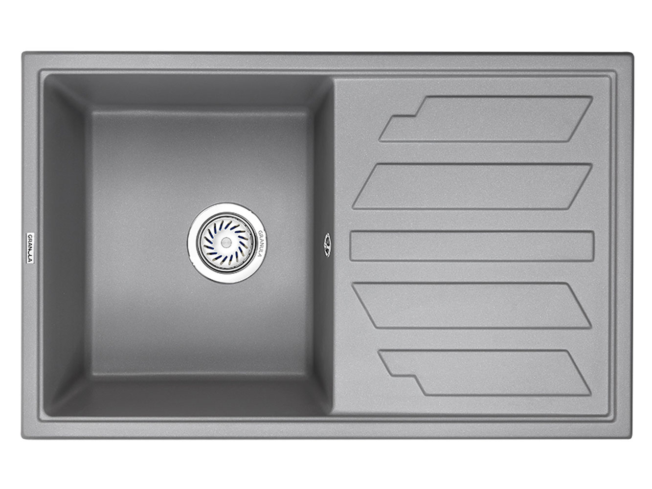 Врезная мойка Кухонная мойка кварцевая Granula 8002 GR-8002 фото 1