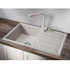 Врезная мойка Кухонная мойка кварцевая Granula 8002 GR-8002 фото 8