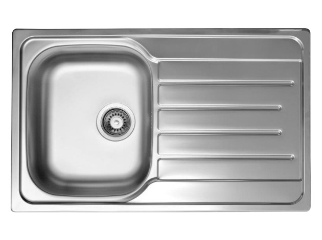 Врезная мойка Гранд 800x500 полированная