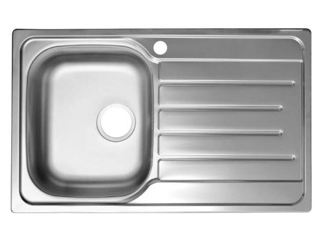 Врезная мойка Гранд 800x500 полированная